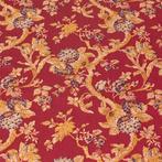 BA106 - Zeldzaam Italiaans damastweefsel – Robijnrood -, Antiek en Kunst