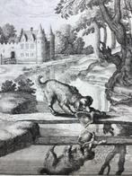 Wenceslaus Hollar (1607-1677) - The Dog and the Shadow from