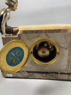 Pendule de cheminée - Art déco Bronze, Marbre - 1920-1930, Antiquités & Art