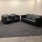 Bert Plantagie complete zithoek, 2,5 zitbank + 2x fauteuil,, Maison & Meubles, Canapés | Salons