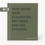 MIJN MOOIE ROZE STICKERTAS - MET MEER DAN 500 STICKERS, Verzenden, Zo goed als nieuw