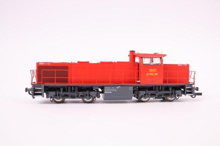 Mehano H0 - 55298 - Diesellocomotief (1) - MaK G1206 1501, Hobby en Vrije tijd, Modeltreinen | H0