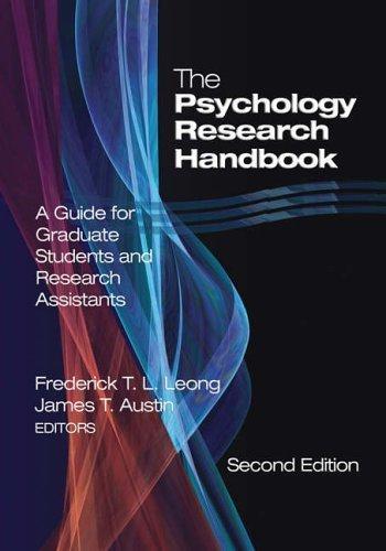 The Psychology Research Handbook 9780761930228, Boeken, Taal | Engels, Gelezen, Verzenden