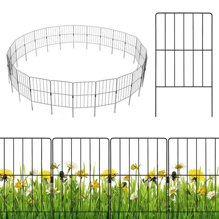 2dekans | Coast Tuinhek - 25-Delig - RVS - Zwart, Tuin en Terras, Overige Tuin en Terras, Ophalen of Verzenden