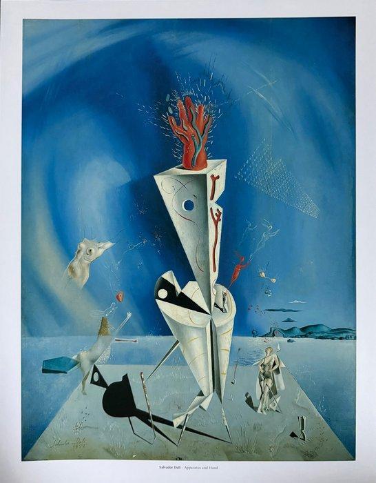 Salvador Dalí (after) - “Apparatus and Hand, 1927”. - Jaren, Antiek en Kunst, Kunst | Tekeningen en Fotografie