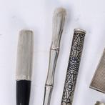 NO RESERVE Verzameling rookgerei - Pipe - Argent - (5), Antiek en Kunst