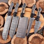 Keukenmes - Chefs knife - Pakkawood en gevouwen staal -