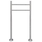 RVS Dubbel Brievenbus | Retour Deal | Weerbestendig, Tuin en Terras, Verzenden, Nieuw, Inox, Staande brievenbus