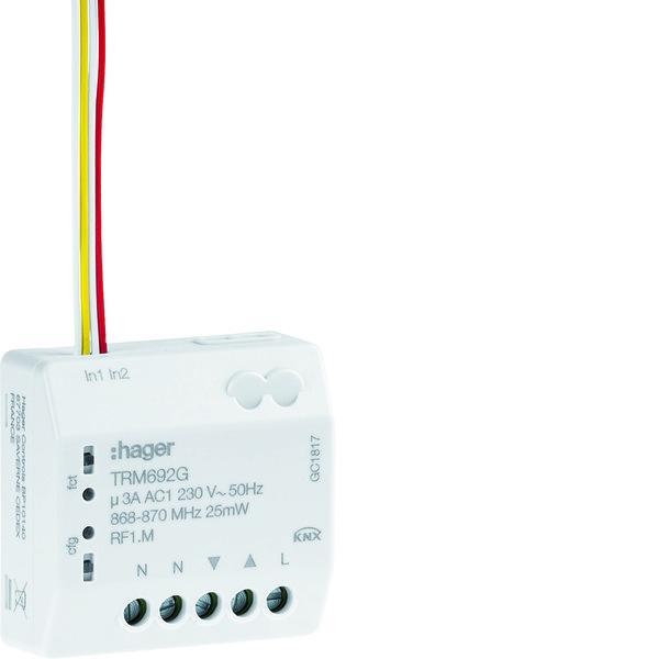 KNX RF Inbouw Rolgordijn Besturingsmodule 230V - TRM692G, Doe-het-zelf en Bouw, Elektriciteit en Kabels, Verzenden