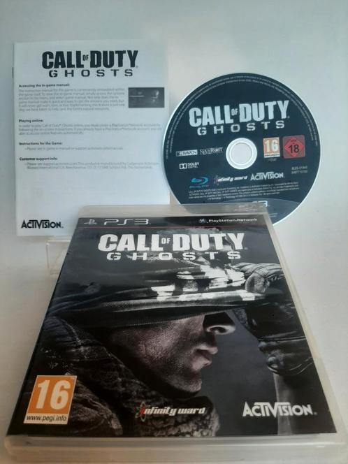Call of Duty Ghosts Playstation 3, Consoles de jeu & Jeux vidéo, Jeux | Sony PlayStation 3, Enlèvement ou Envoi