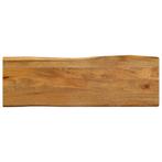 Massief Mangohouten Tafelblad 120x40 | Retour Deal | 40%..., Huis en Inrichting, Minder dan 50 cm, 100 tot 150 cm, Verzenden, Nieuw