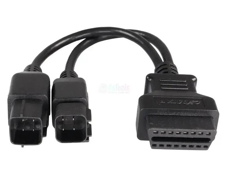 OBDSTAR (M006) | Kawasaki 4+4-pins OBD – 16-pins OBD2 Verloo, Auto diversen, Autogereedschap, Verzenden