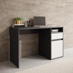 Meubella | Bureau grijs wit | 120 cm | 1 lade | Buro, Huis en Inrichting, Bureaus, Verzenden, Nieuw