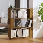 vidaXL Boekenkast/kamerscherm 80x25x101 cm massief hout, Huis en Inrichting, Kasten | Boekenkasten, Verzenden, Nieuw