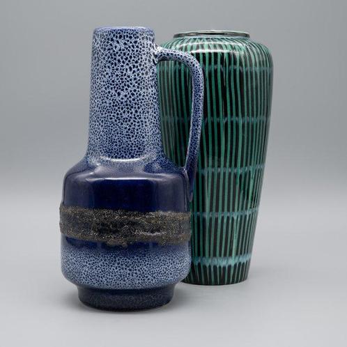 Scheurich - VEB Haldensleben - Vase (2) - Pottery, Antiek en Kunst, Antiek | Glaswerk en Kristal