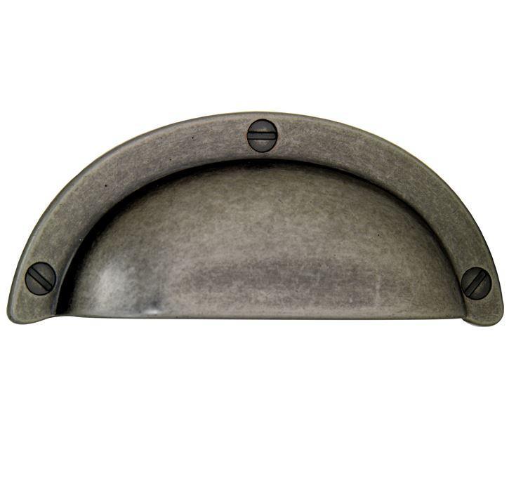 Schelpgreep 95x38mm ijzer, Doe-het-zelf en Bouw, Hang- en Sluitwerk, Klink of Kruk, Nieuw, Overige materialen