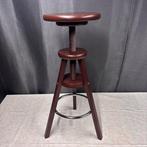 Tabouret - Tabouret industriel réglable. - Bois, Métal -