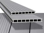 Veiling - 27 m² composiet vlonderplank grijs 300x25x2.3 cm, Doe-het-zelf en Bouw, Hout en Planken, Nieuw