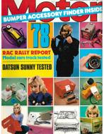 1978 MOTOR MAGAZINE 2 DECEMBER ENGELS, Ophalen of Verzenden, Nieuw