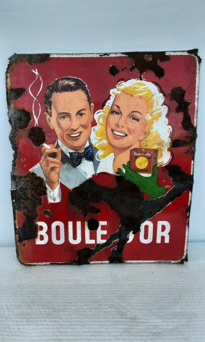 Boule Dor - Reclamebord - Emaille, Antiek en Kunst, Antiek | Wandborden en Tegels