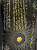 Rwanda. 10 Amafranga 2015 Kiwi - 1/200 oz (.999) Blister