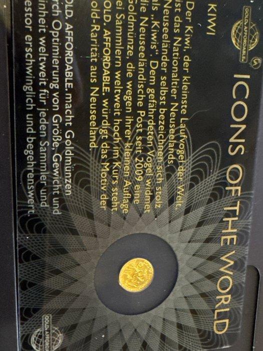 Rwanda. 10 Amafranga 2015 Kiwi - 1/200 oz (.999) Blister, Postzegels en Munten, Munten | Europa | Niet-Euromunten