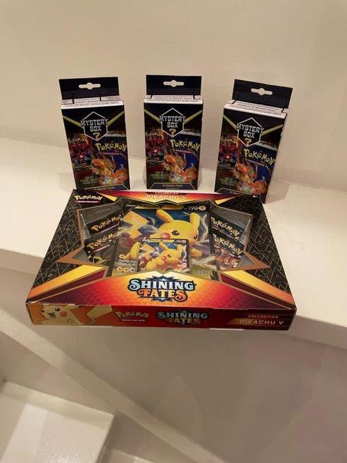 3x SSR Limited Mystery Box + 1x Pokémon Shining Fates, Hobby en Vrije tijd, Verzamelkaartspellen | Pokémon