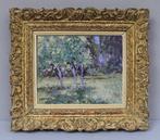 Chris van Dijk (1952) Impressionist -  Sommant, Antiek en Kunst