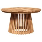 Elegante Bruine Tuintafel 70x40cm | Retour Deal | Teakhout, Verzenden, Nieuw, Vierkant, Teakhout