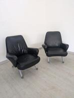 Formanova - Gianni Moscatelli - Fauteuil (2) - Leder, Metaal