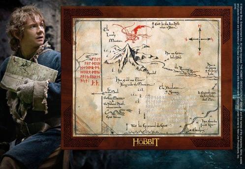 The Hobbit Thorin Oakenshield Map, Collections, Lord of the Rings, Enlèvement ou Envoi