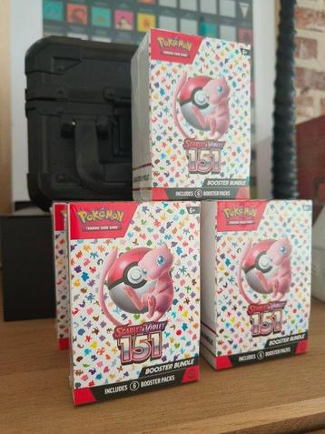 Pokémon - 5 Booster bundle - 151 Mew ENG - Scarlet & Violet beschikbaar voor biedingen