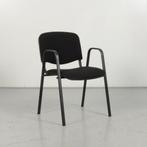 Vergaderstoel Nowystyl - Zwart - 4 poot onderstel, Huis en Inrichting, Stoelen, Ophalen of Verzenden, Gebruikt