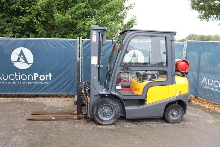 Veiling: Heftruck TCM FG25 LPG 2500kg 3.3m 2021, Zakelijke goederen, Machines en Bouw | Heftrucks en Intern transport, Ophalen