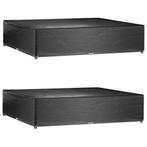 vidaXL Tuinmeubelhoezen 2 st 16 oogjes vierkant 240x240x55, Tuin en Terras, Verzenden, Nieuw