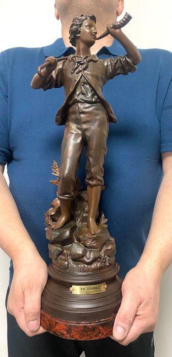 Ernest Rancoulet (1870-1915) - Groot - sculptuur, Le