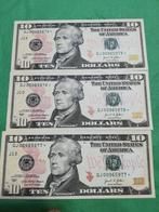 États-Unis dAmérique. - 6 x 10 Dollars 2021 - 2 x 3