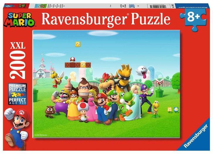 Super Mario XXL Puzzel (200 stukken), Verzamelen, Film en Tv, Ophalen of Verzenden
