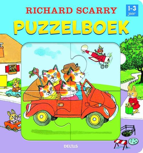 Puzzelboek / Richard Scarry 9789044733204 Richard Scarry, Boeken, Kinderboeken | Baby's en Peuters, Gelezen, Verzenden