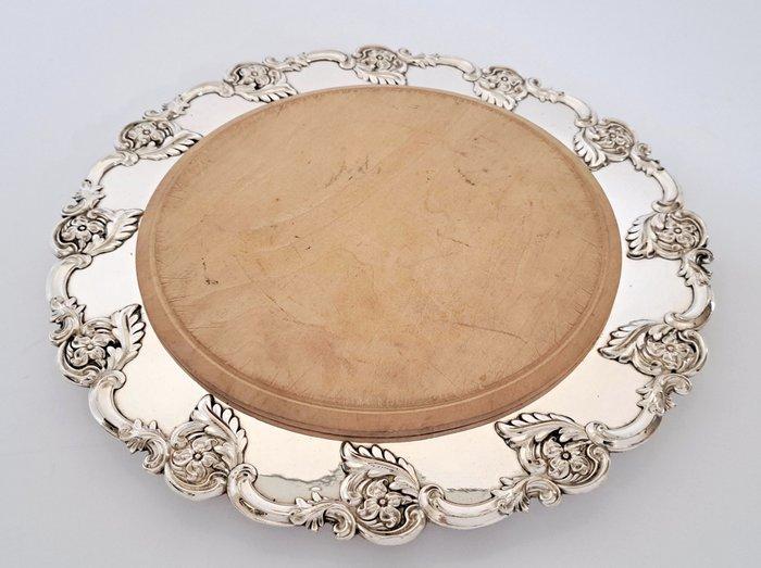 I.S. Greenberg - Bord - broodbord, schaal met houten, Antiek en Kunst, Antiek | Meubels | Tafels