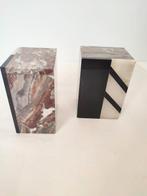 Boekensteunen (2) - Marmer, Onyx - Art Deco Boekensteunen, Antiek en Kunst