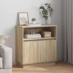 vidaXL Dressoir met LED Sonoma eiken 71 x 34.5 x 75 cm, Huis en Inrichting, Kasten | Dressoirs, Verzenden, Nieuw
