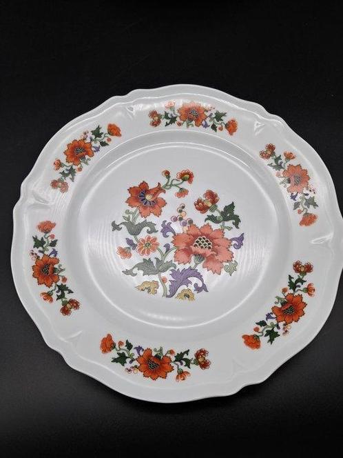 Geraud - Assiette à dîner (9) - Porcelaine - Floral, Antiek en Kunst, Antiek | Meubels | Tafels