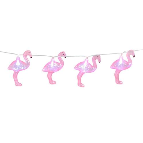 Lichtslinger LED Flamingo 1,4m, Hobby & Loisirs créatifs, Articles de fête, Envoi