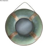 Papiermachee Zwemband Rood met spiegel 33x33x4.5 cm, Nieuw