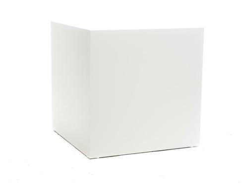 *TIP*  Glossy wit podium 50 x 50 x 50 cm B-BKP-009, Zakelijke goederen, Kantoor en Winkelinrichting | Winkel en Inventaris, Ophalen of Verzenden