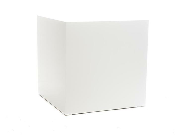 *TIP*  Glossy wit podium 50 x 50 x 50 cm B-BKP-009, Zakelijke goederen, Kantoor en Winkelinrichting | Winkel en Inventaris, Ophalen of Verzenden