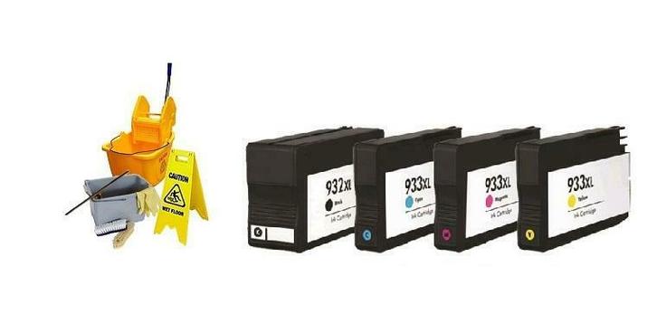 HP 932 / 933 multipack serie reiniging cartridges SET MET CH, Informatique & Logiciels, Imprimantes, Envoi