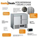 Ecofrost 1-deurs 2-laden koelwerkbank | 900MM | RVS | ACTIE!, Elektronische apparatuur, Nieuw