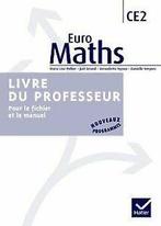Euro Maths CE2 éd. 2010, Livre du professeur von Ngono, ..., Livres, Verzenden